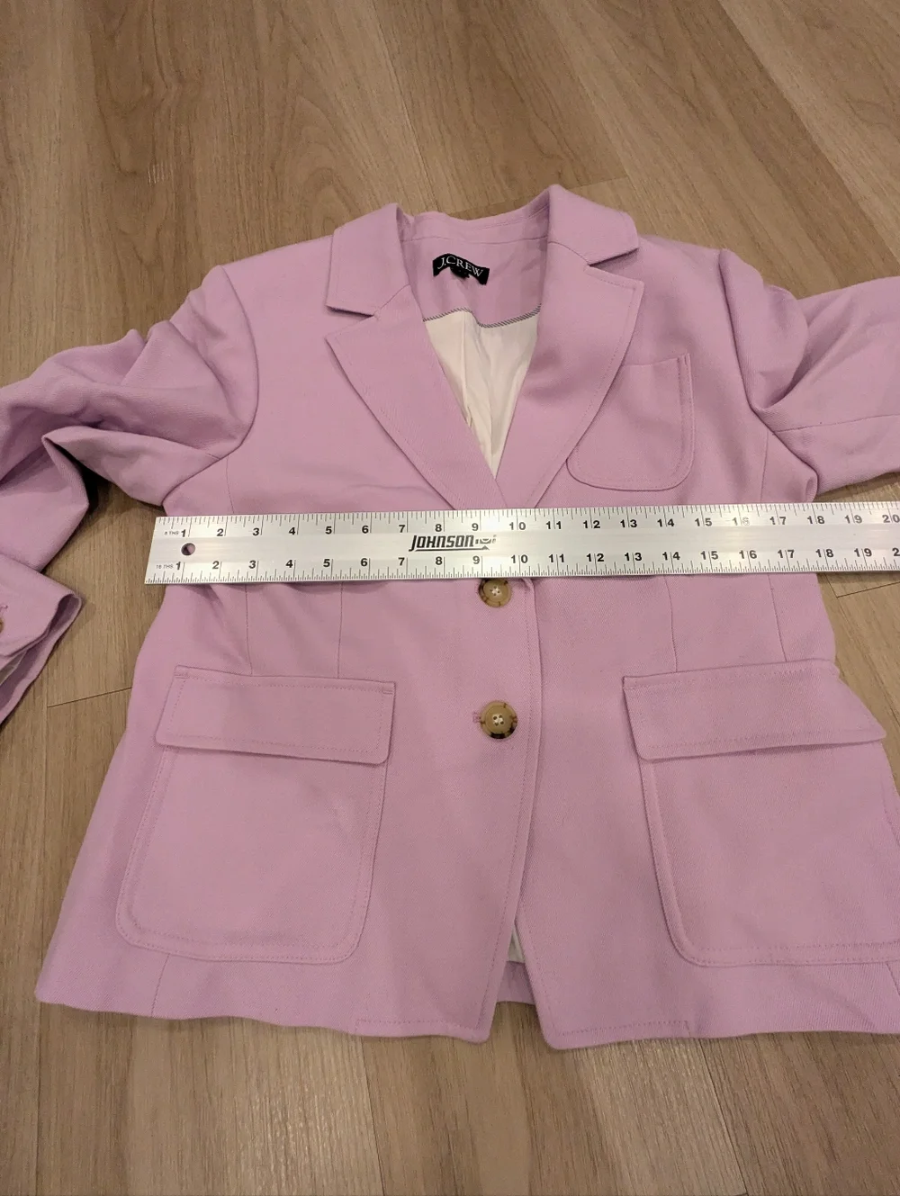 J Crew Purple Blazer Ora Italian Design Size 8